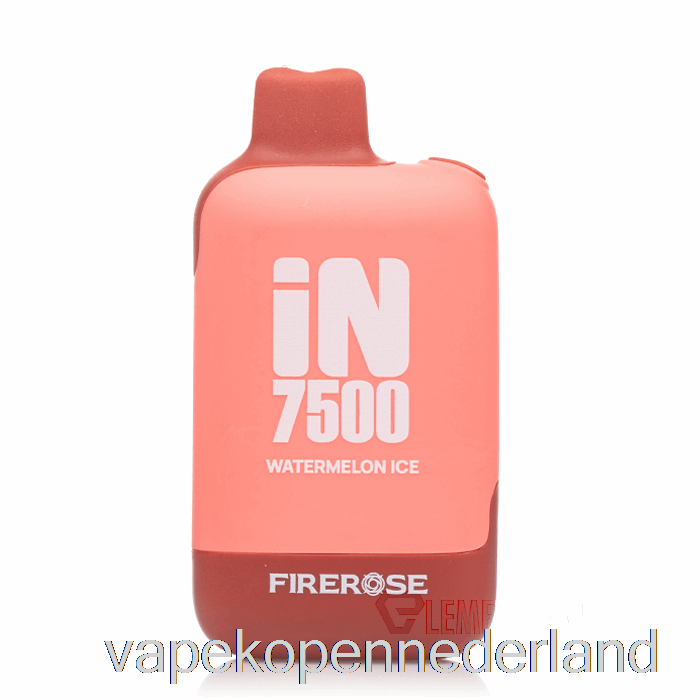 Vape Nederland Firerose In 7500 Wegwerp Watermeloenijs
